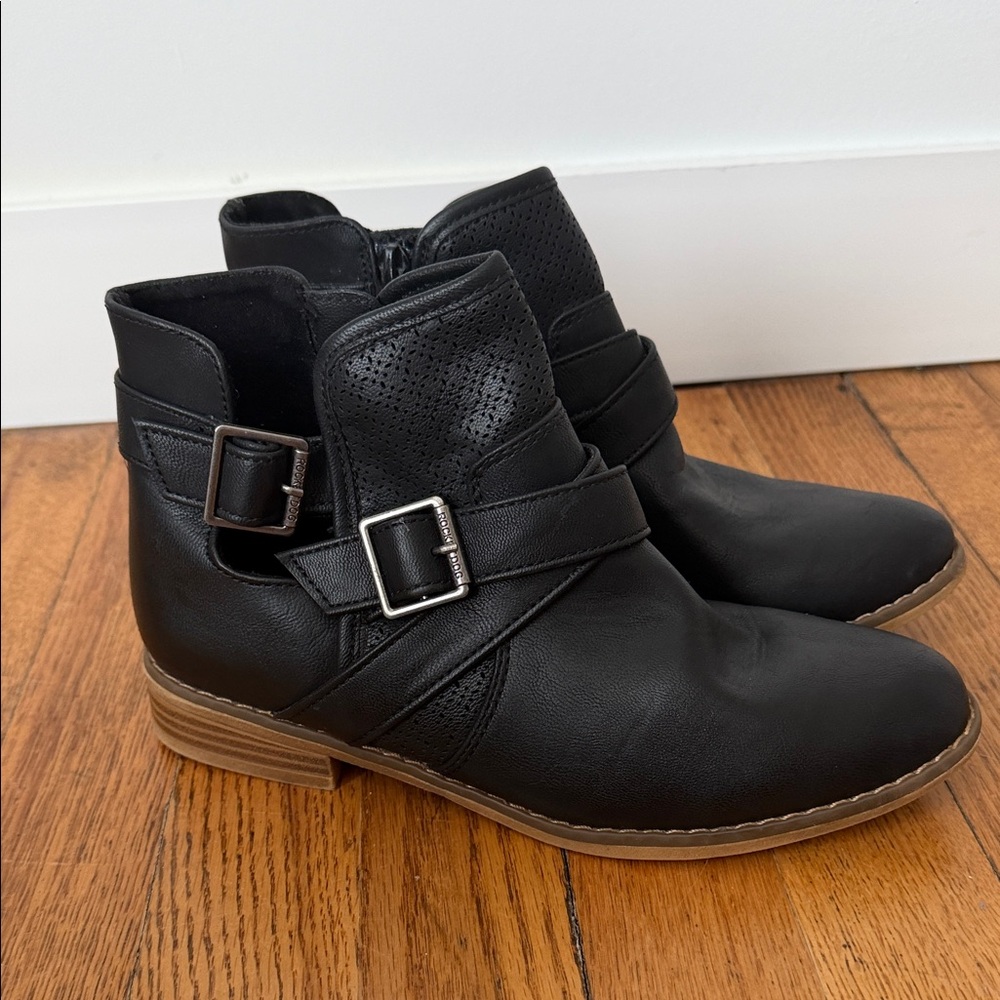 Rocket Dog Black Ankle Boots size 7